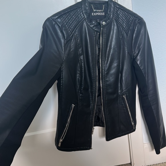Express leather jacket - Picture 4 of 5